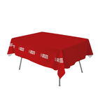 Tablecloth red crests and Atleti 270x132 cm
